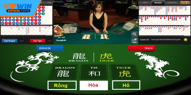 Cách chơi rồng hổ Vipwin cơ bản cho tân thủ