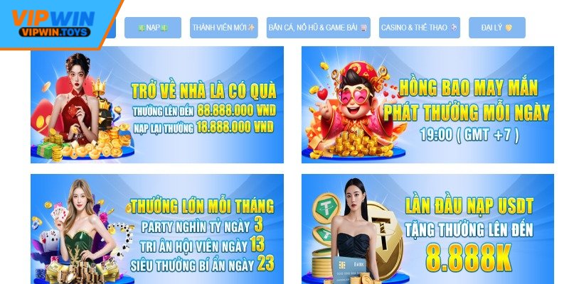 Điều kiện hưởng khuyến mãi Vipwin hấp dẫn
